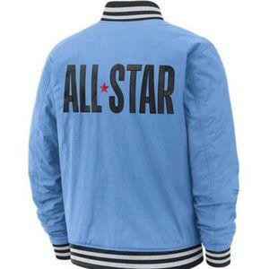 Nike NBA All Star Game 2020 Courtside Bomber Varsity Jacket